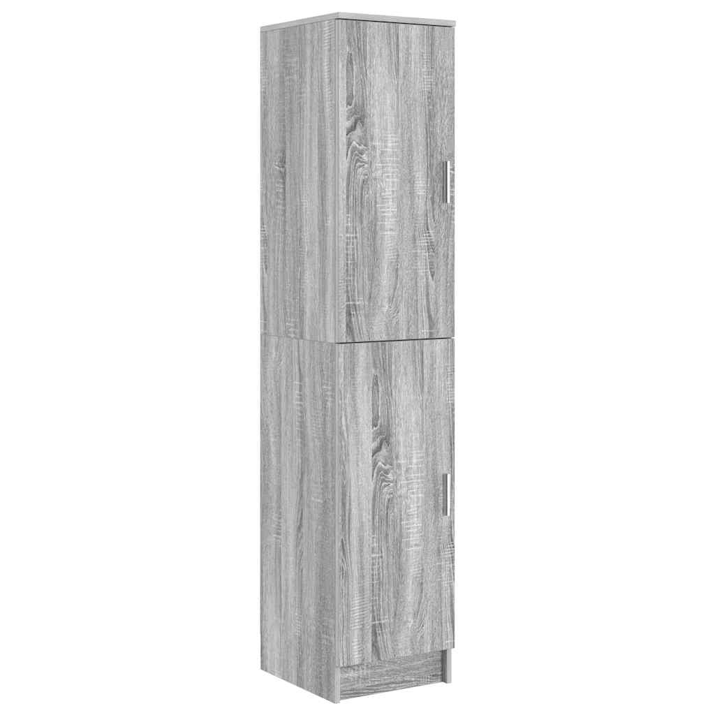 Hoge kast Grijs Sonoma 35 x 39 x 168 cm is nu te koop bij PeponiXL, paradijselijk wonen!