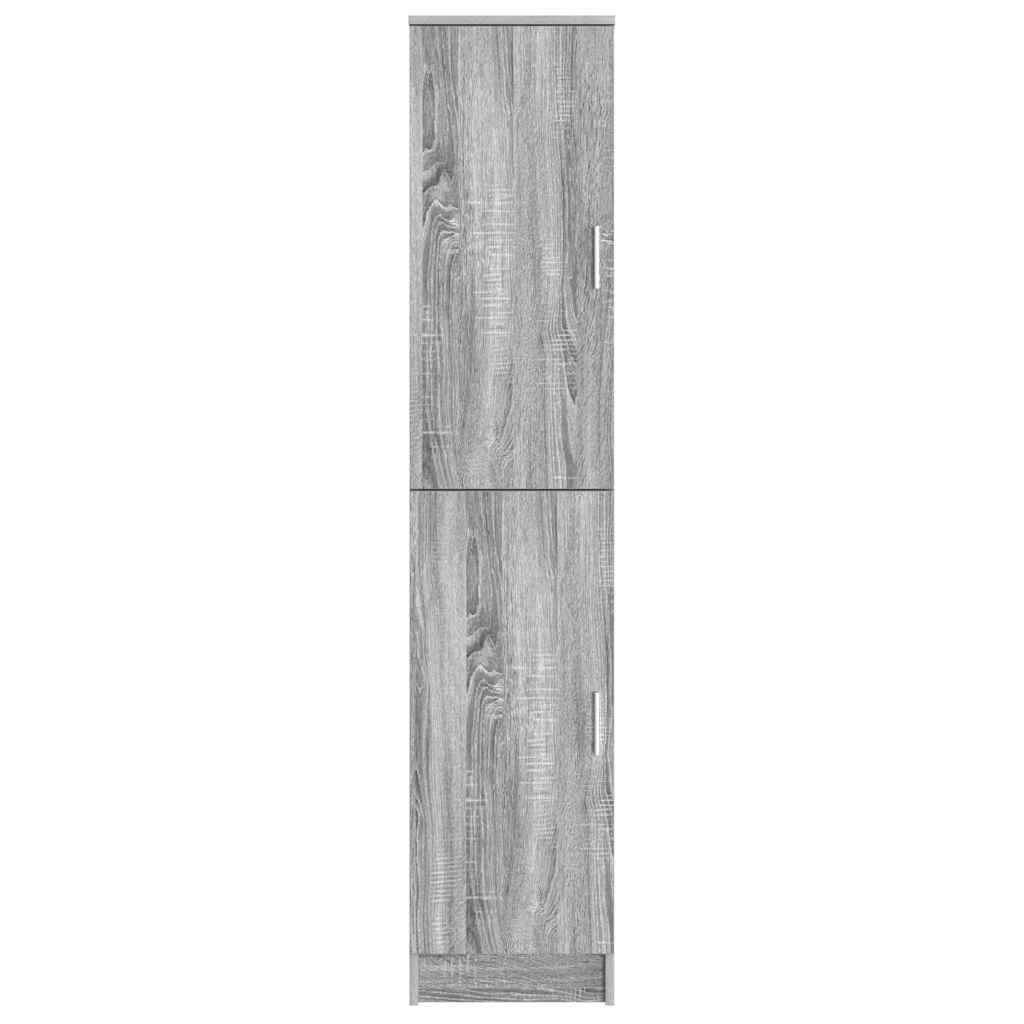 Hoge kast Grijs Sonoma 35 x 39 x 168 cm is nu te koop bij PeponiXL, paradijselijk wonen!