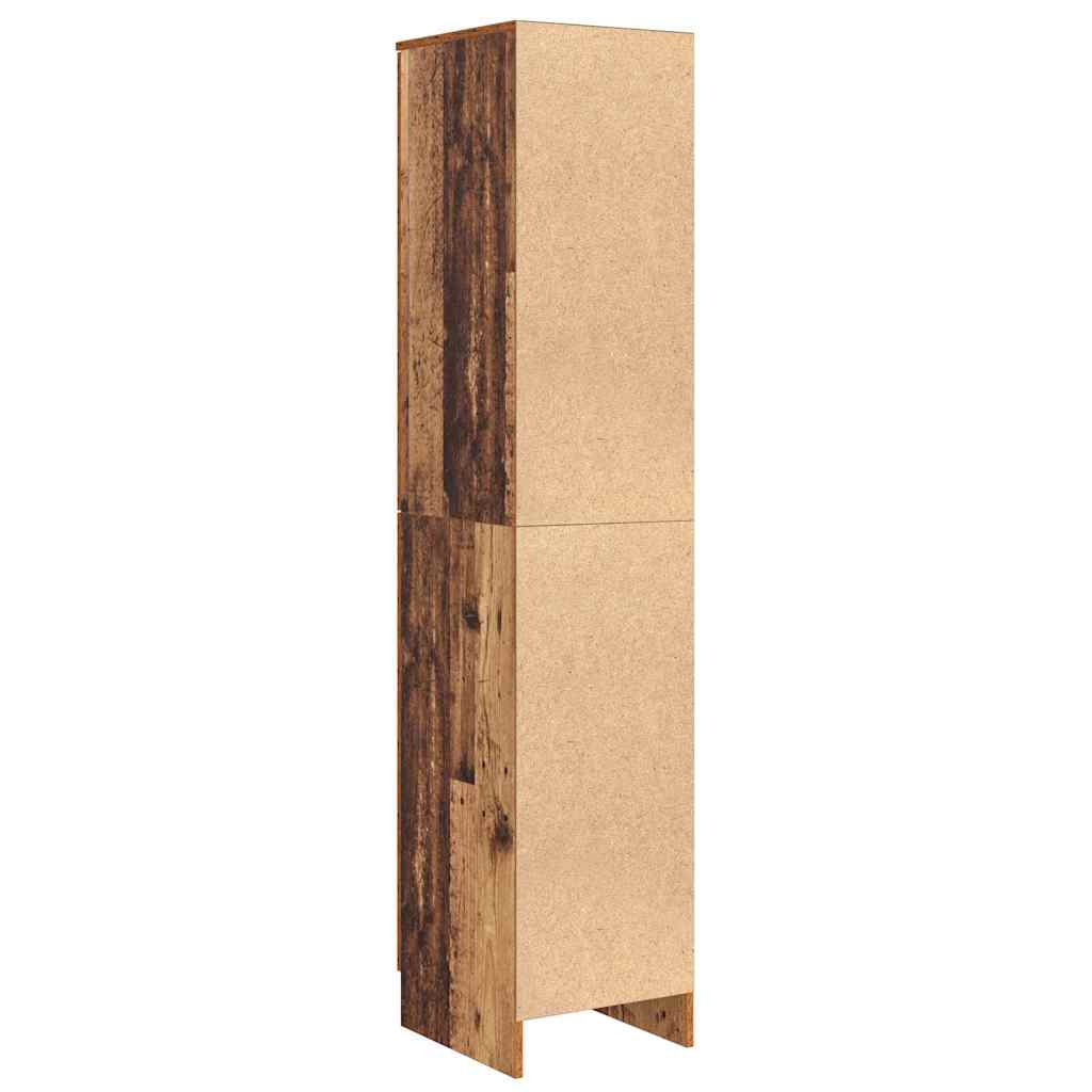 Hoge kast Oudhout 35 x 39 x 168 cm is nu te koop bij PeponiXL, paradijselijk wonen!