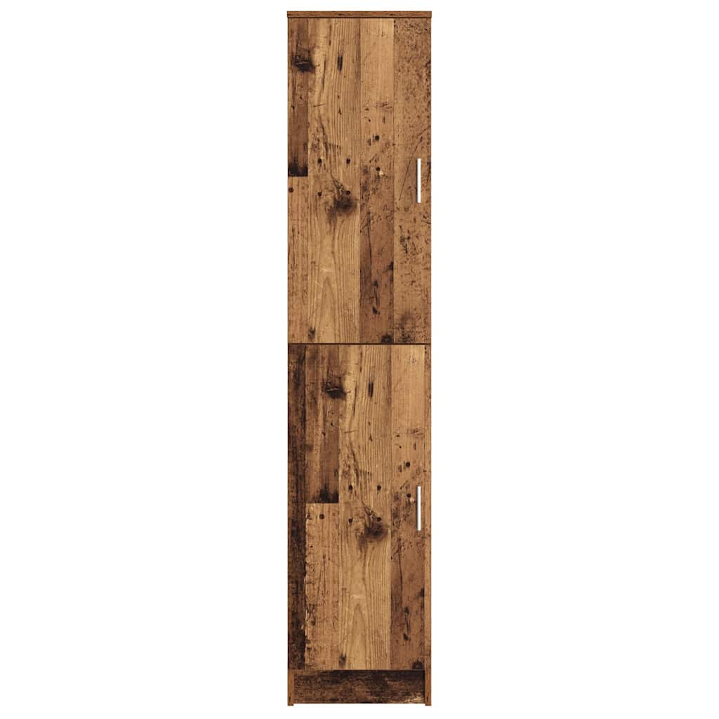Hoge kast Oudhout 35 x 39 x 168 cm is nu te koop bij PeponiXL, paradijselijk wonen!