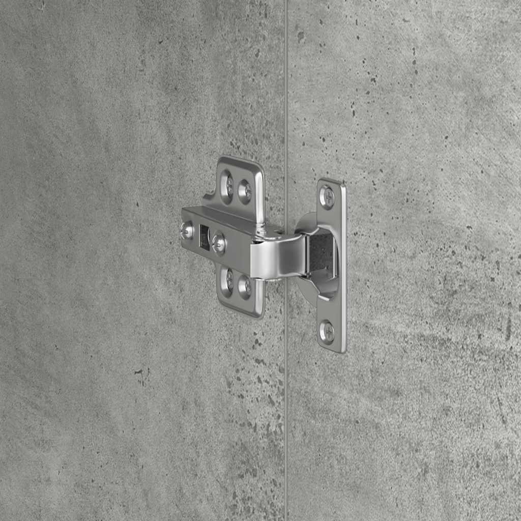 Hoge kast Beton Grijs 31.5 x 32 x 122.5 cm is nu te koop bij PeponiXL, paradijselijk wonen!