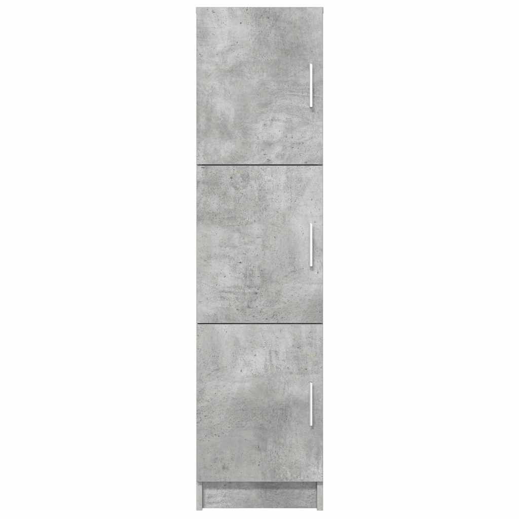 Hoge kast Beton Grijs 31.5 x 32 x 122.5 cm is nu te koop bij PeponiXL, paradijselijk wonen!
