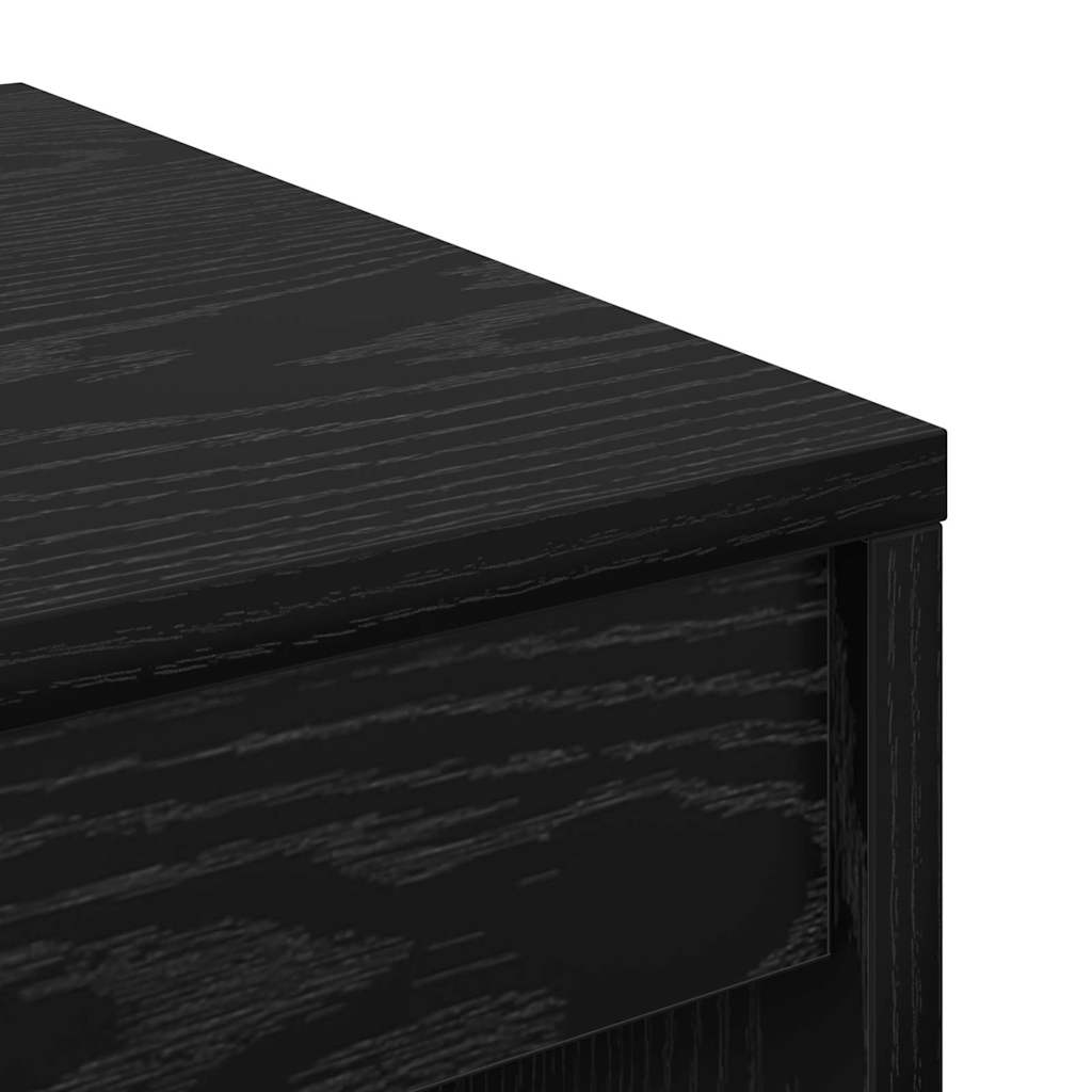 Bureau Zwart Eiken 60 x 40 x 76 cm is nu te koop bij PeponiXL, paradijselijk wonen!