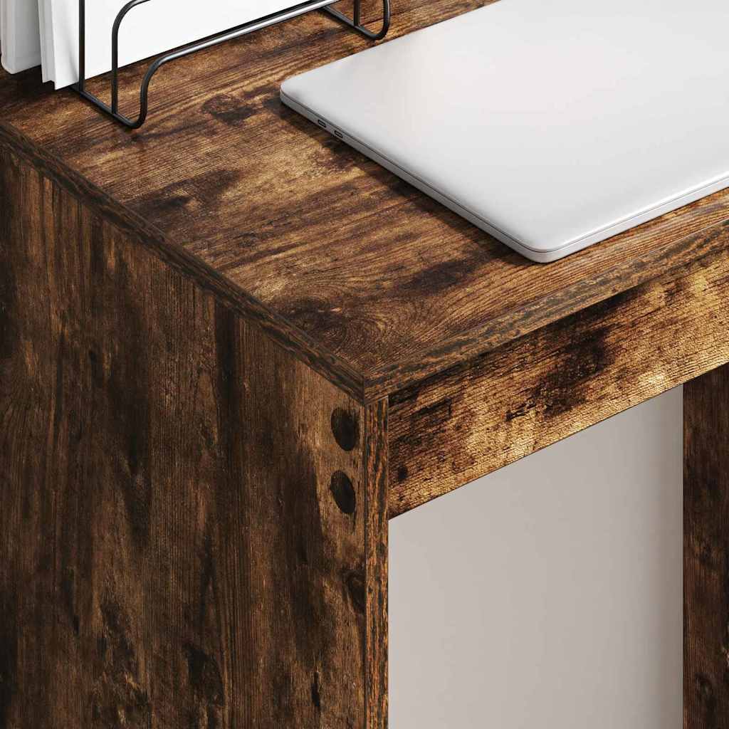 Bureau Gerookt eiken 60 x 40 x 76 cm is nu te koop bij PeponiXL, paradijselijk wonen!