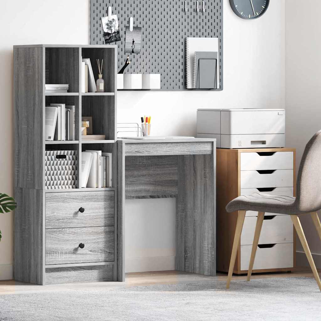 Bureau Grijs Sonoma 60 x 40 x 76 cm is nu te koop bij PeponiXL, paradijselijk wonen!