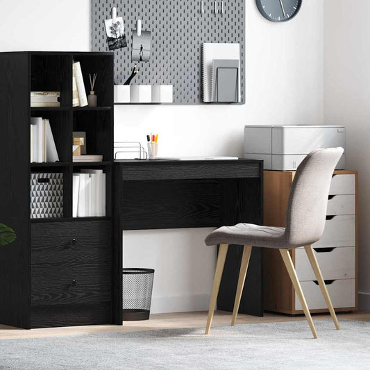 Bureau Zwart Eiken 80 x 40 x 76 cm is nu te koop bij PeponiXL, paradijselijk wonen!