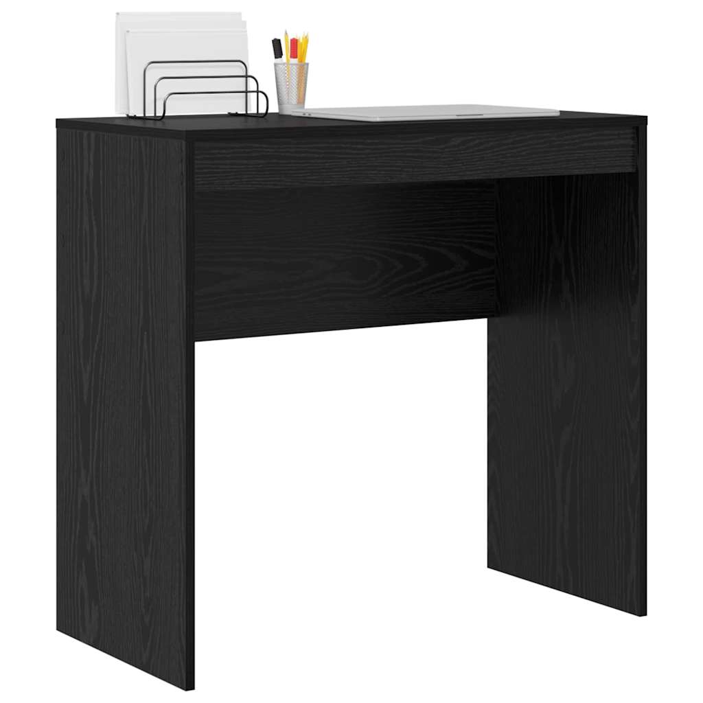 Bureau Zwart Eiken 80 x 40 x 76 cm is nu te koop bij PeponiXL, paradijselijk wonen!