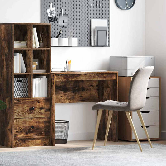 Bureau Gerookt eiken 80 x 40 x 76 cm is nu te koop bij PeponiXL, paradijselijk wonen!