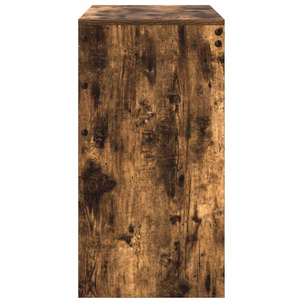 Bureau Gerookt eiken 80 x 40 x 76 cm is nu te koop bij PeponiXL, paradijselijk wonen!