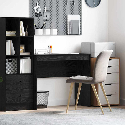 Bureau Zwart Eiken 90 x 40 x 76 cm is nu te koop bij PeponiXL, paradijselijk wonen!