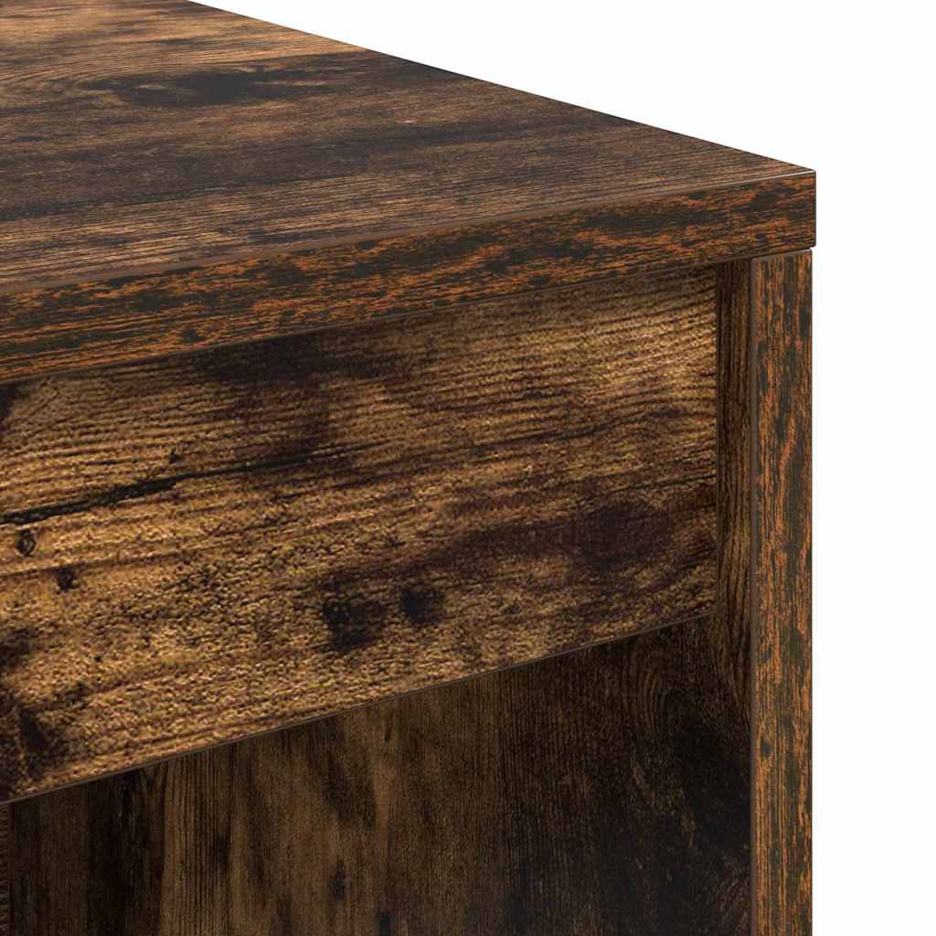 Bureau Gerookt eiken 90 x 40 x 76 cm is nu te koop bij PeponiXL, paradijselijk wonen!