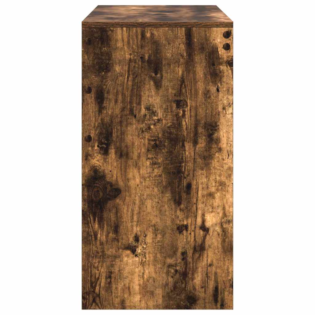 Bureau Gerookt eiken 90 x 40 x 76 cm is nu te koop bij PeponiXL, paradijselijk wonen!