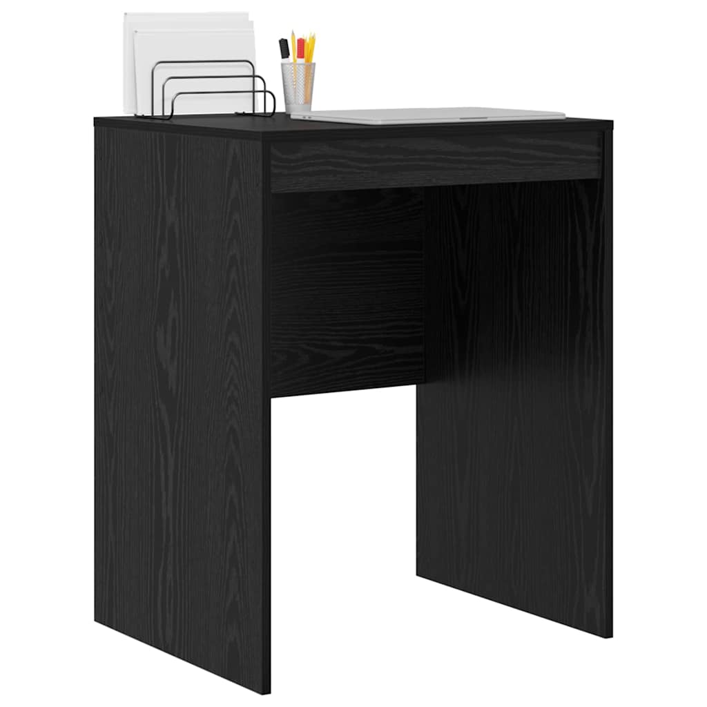 Bureau Zwart Eiken 60 x 50 x 76 cm is nu te koop bij PeponiXL, paradijselijk wonen!