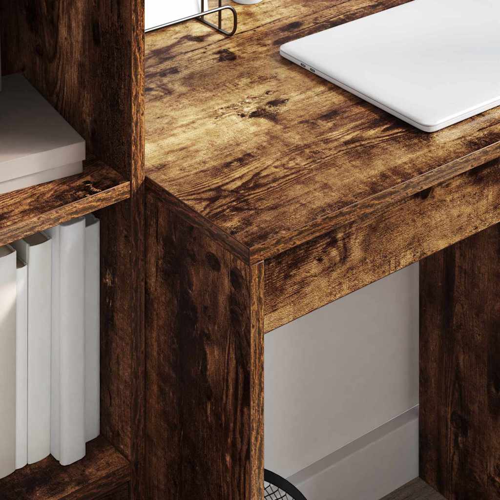 Bureau Gerookt eiken 70 x 50 x 76 cm is nu te koop bij PeponiXL, paradijselijk wonen!