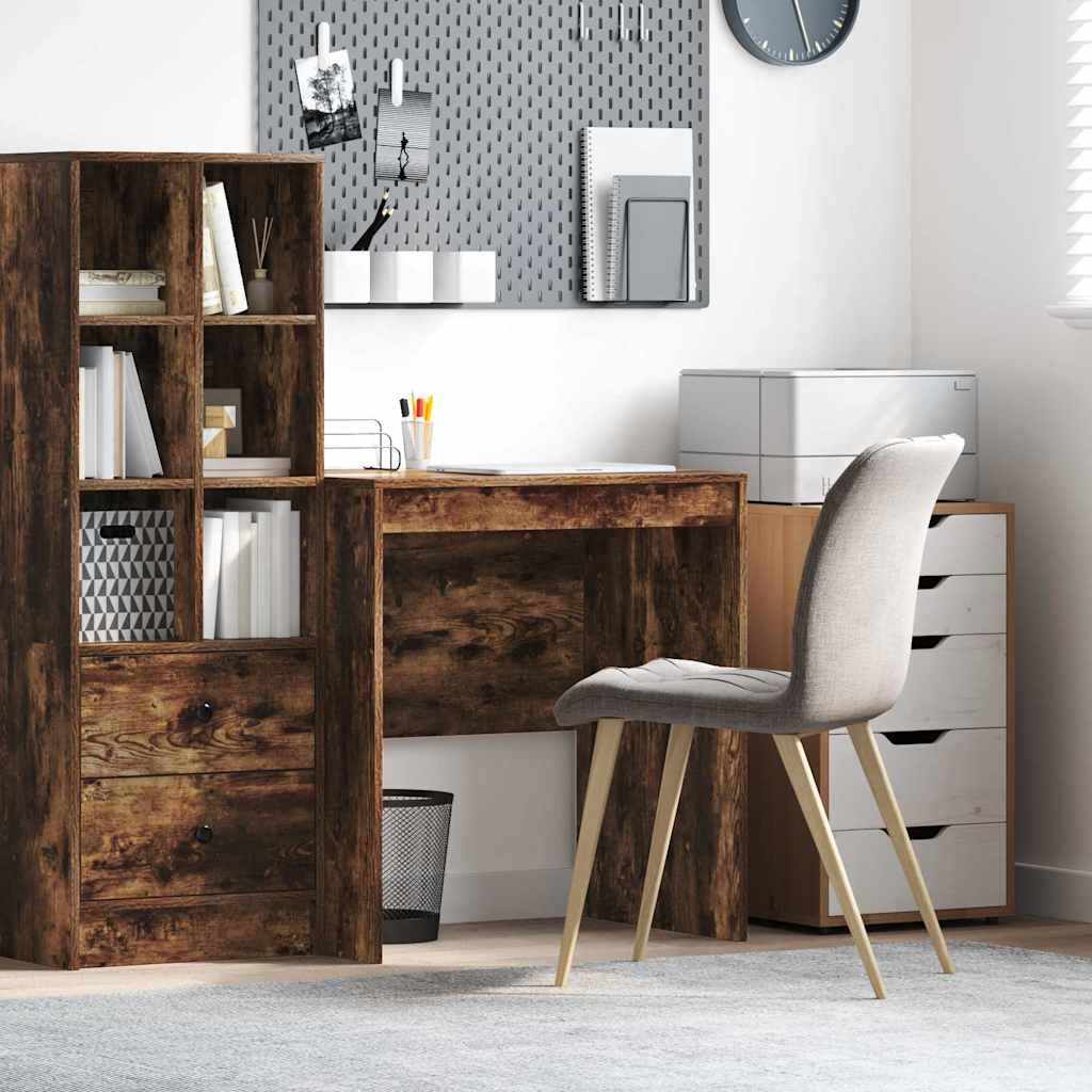 Bureau Gerookt eiken 70 x 50 x 76 cm is nu te koop bij PeponiXL, paradijselijk wonen!