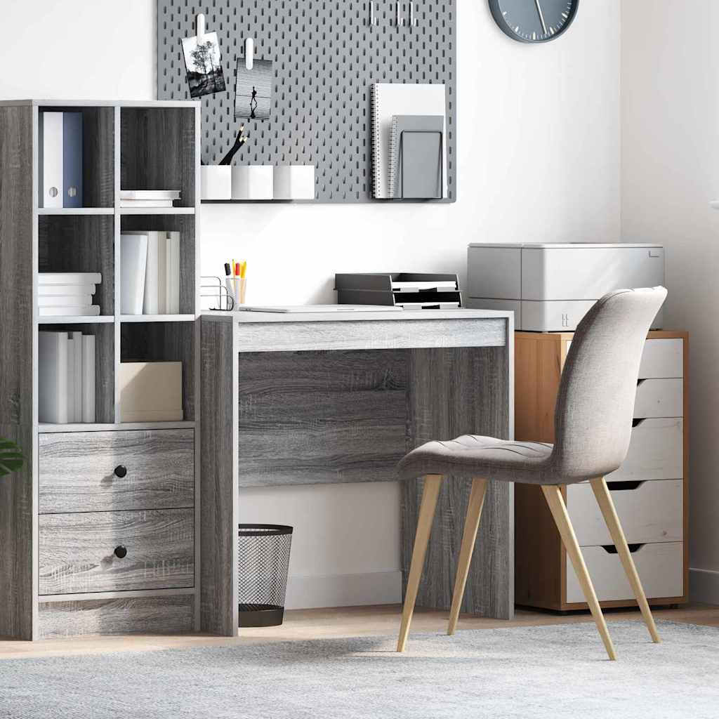 Bureau Grijs Sonoma 80 x 50 x 76 cm is nu te koop bij PeponiXL, paradijselijk wonen!