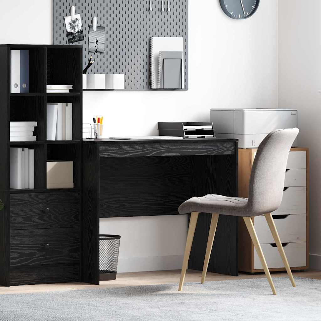 Bureau Zwart Eiken 90 x 50 x 76 cm is nu te koop bij PeponiXL, paradijselijk wonen!
