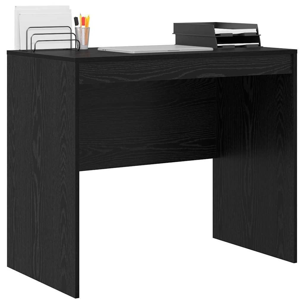 Bureau Zwart Eiken 90 x 50 x 76 cm is nu te koop bij PeponiXL, paradijselijk wonen!