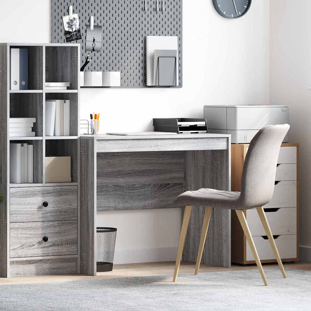 Bureau Grijs Sonoma 90 x 50 x 76 cm is nu te koop bij PeponiXL, paradijselijk wonen!