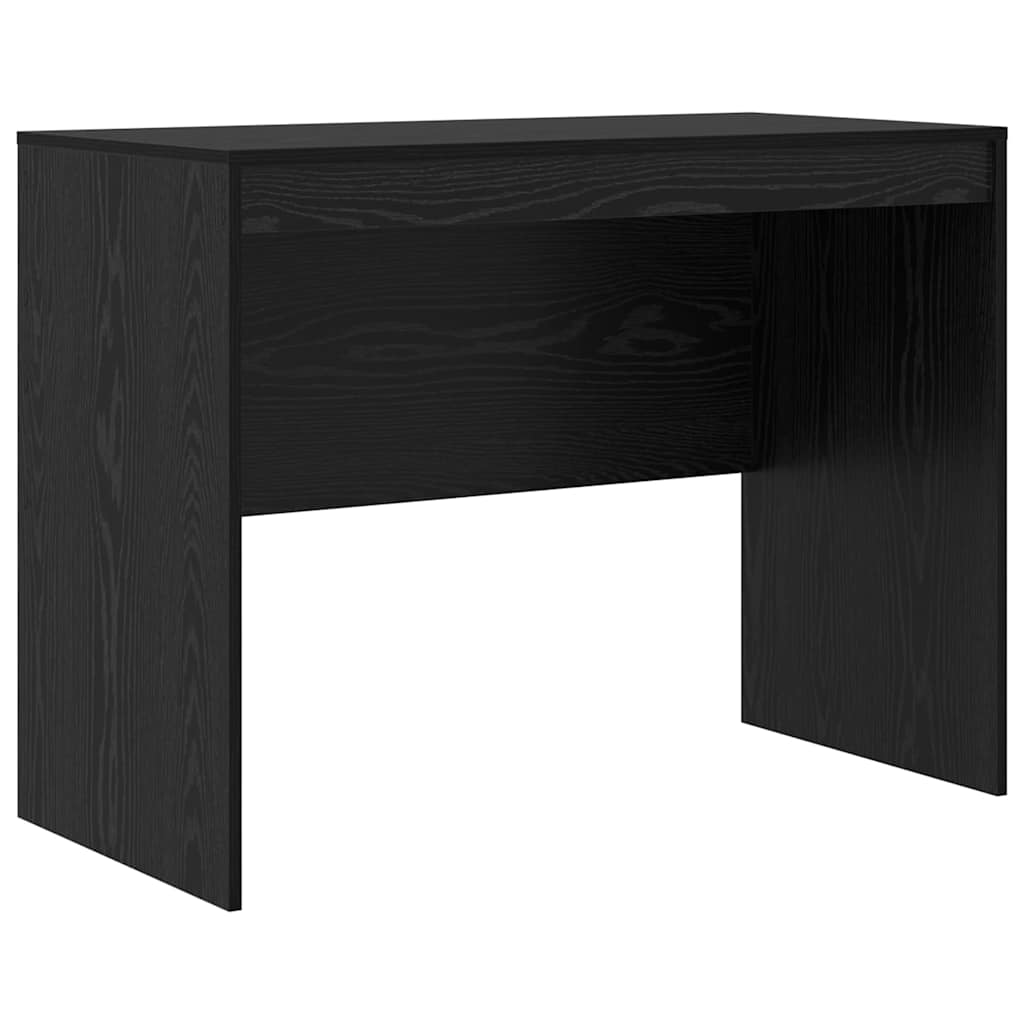 Bureau Zwart Eiken 100 x 50 x 76 cm is nu te koop bij PeponiXL, paradijselijk wonen!