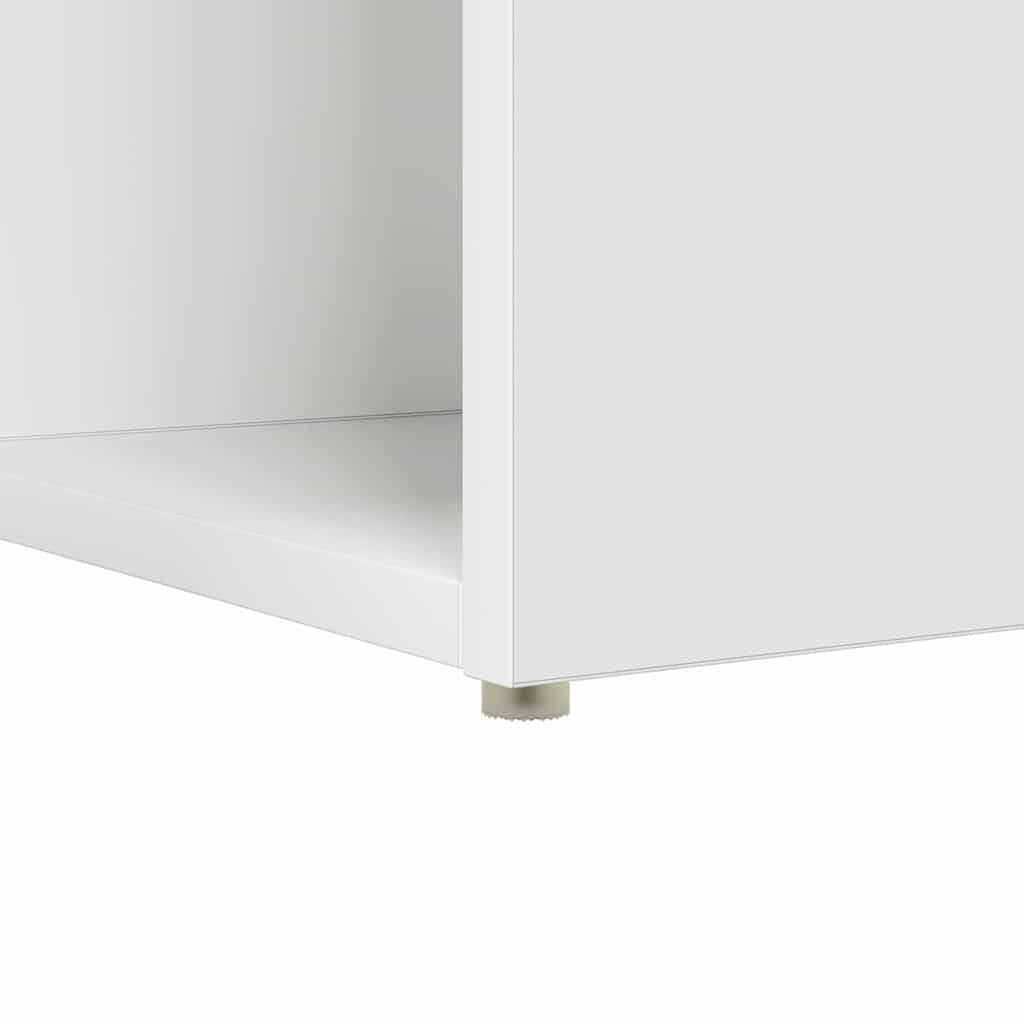 Bureau met plank Wit 108 x 55 x 103.5 cm Bewerkt hout is nu te koop bij PeponiXL, paradijselijk wonen!