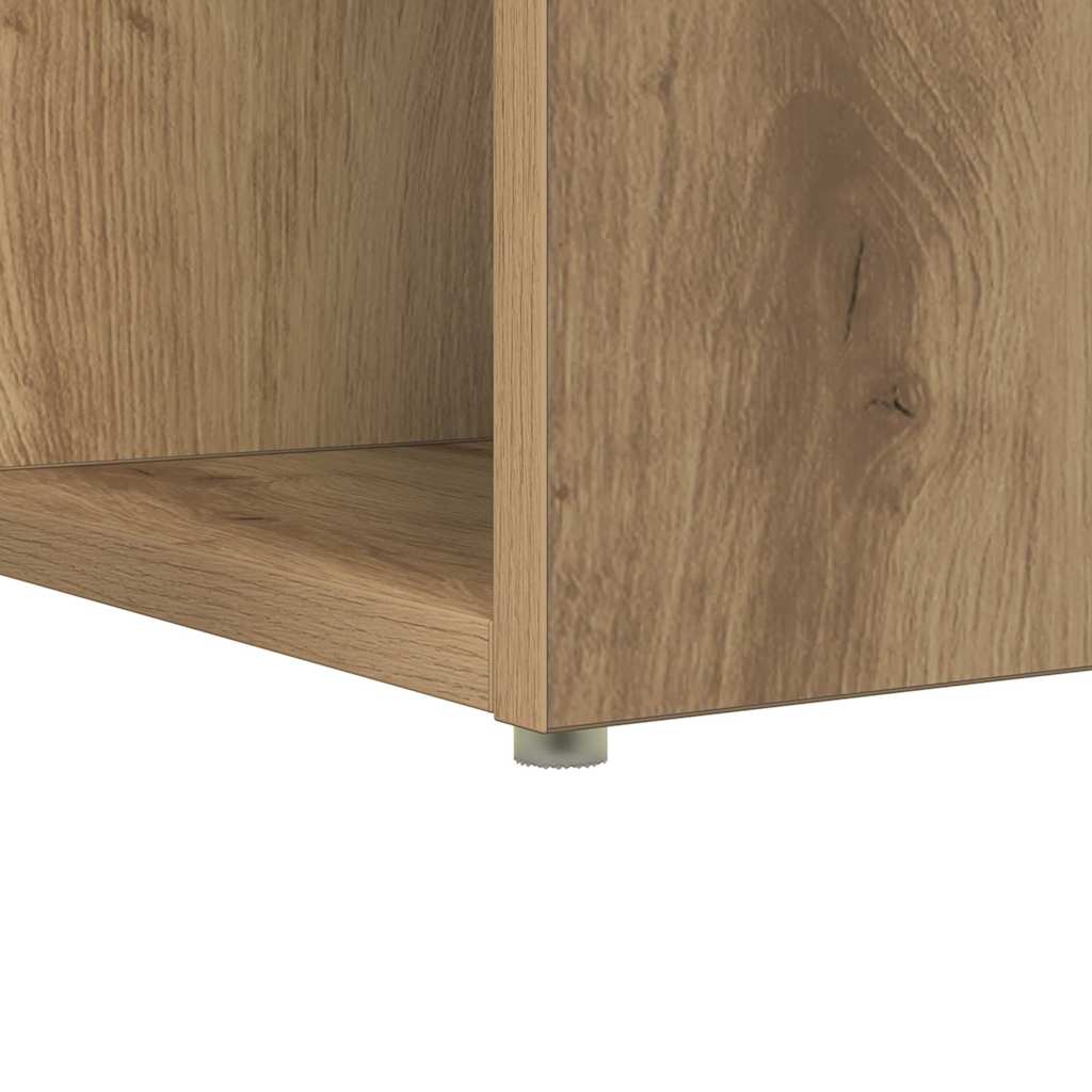 Bureau met plank Artisan Eiken 108 x 55 x 103.5 cm Bewerkt hout is nu te koop bij PeponiXL, paradijselijk wonen!
