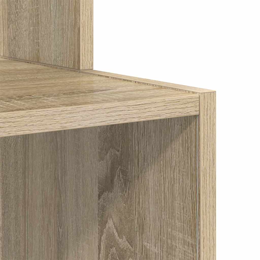 Bureau met lade Sonoma Eiken 106 x 41 x 88.5 cm Bewerkt hout is nu te koop bij PeponiXL, paradijselijk wonen!