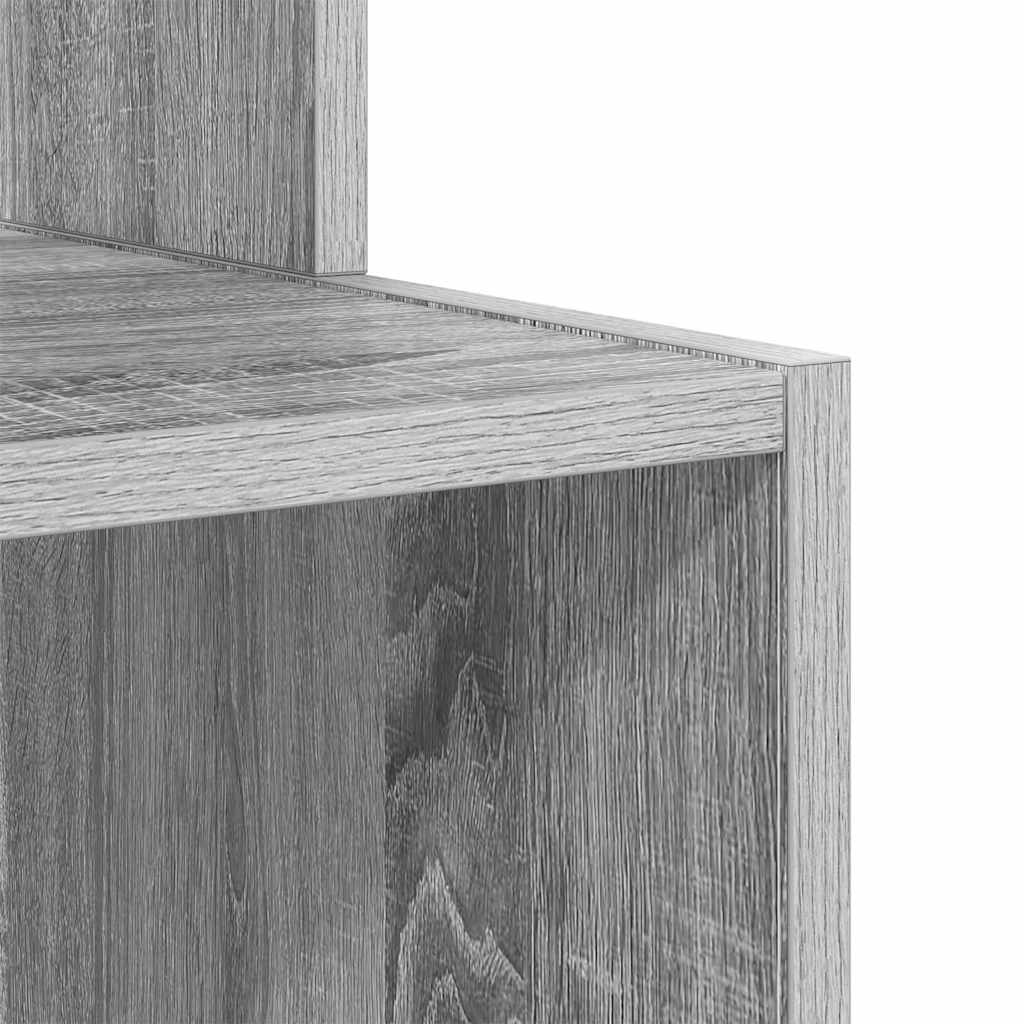 Bureau met lade Grijs Sonoma 106 x 41 x 88.5 cm Bewerkt hout is nu te koop bij PeponiXL, paradijselijk wonen!