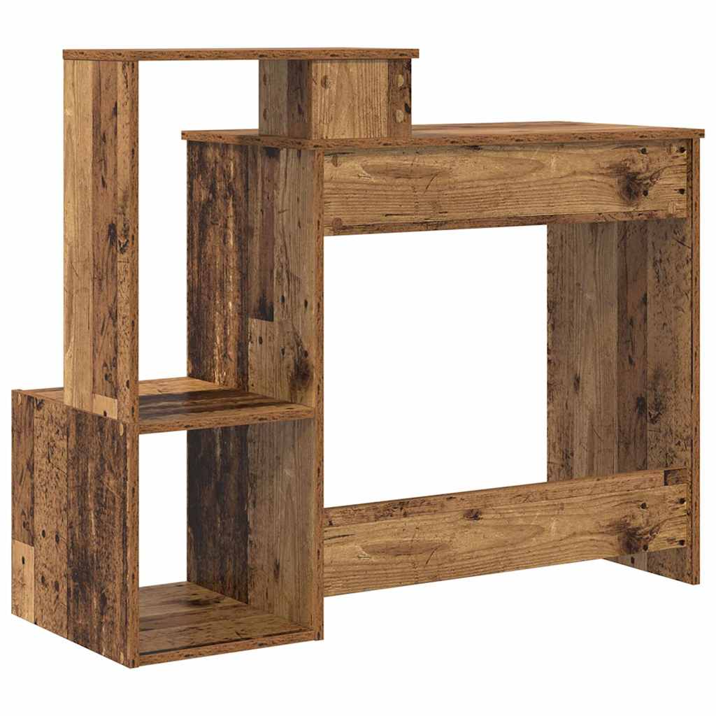 Bureau met lade Oud Hout 106 x 41 x 88.5 cm Bewerkt hout is nu te koop bij PeponiXL, paradijselijk wonen!