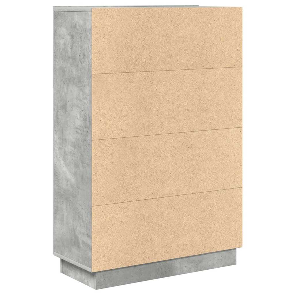 Bureau Beton Grijs 71,5 x 31,5 x 106,5 cm Bewerkt hout is nu te koop bij PeponiXL, paradijselijk wonen!