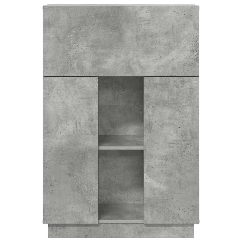 Bureau Beton Grijs 71,5 x 31,5 x 106,5 cm Bewerkt hout is nu te koop bij PeponiXL, paradijselijk wonen!