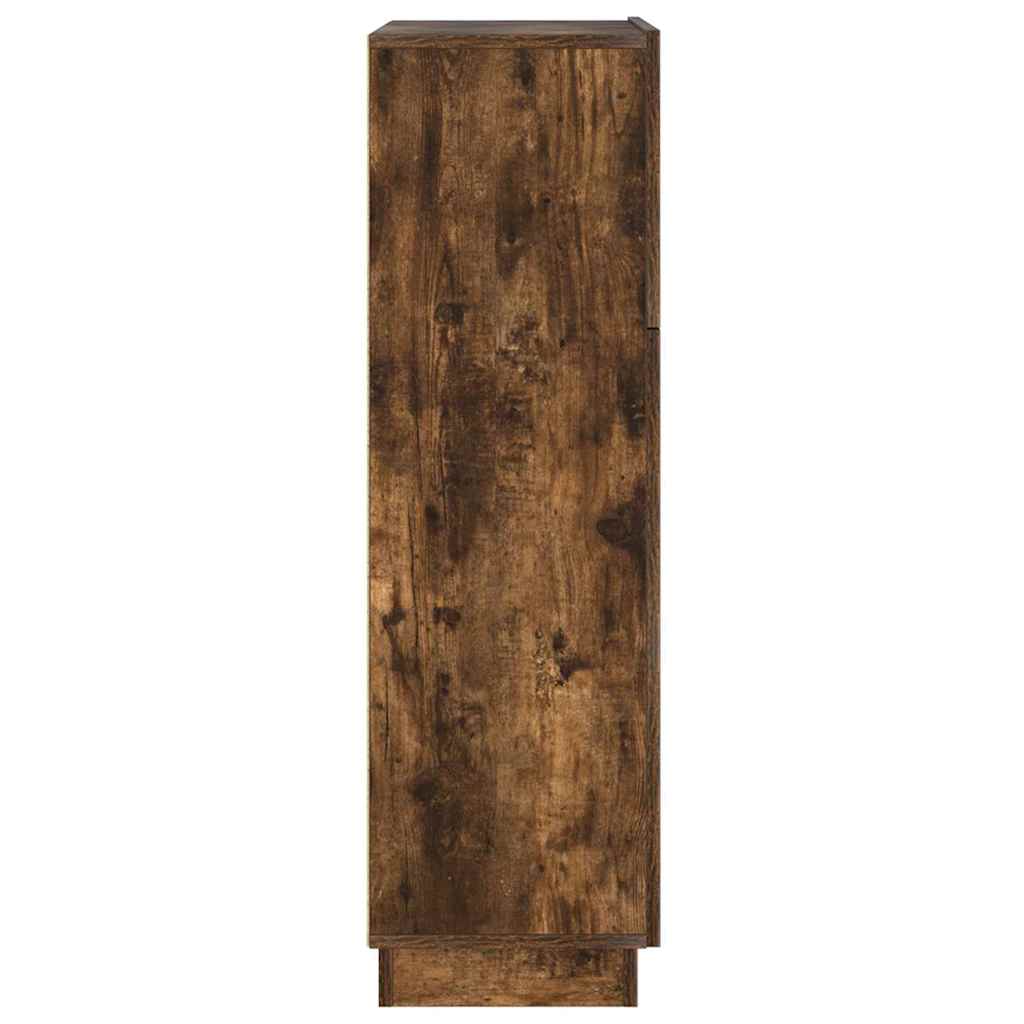 Bureau Gerookt eiken 71,5 x 31,5 x 106,5 cm Bewerkt hout is nu te koop bij PeponiXL, paradijselijk wonen!