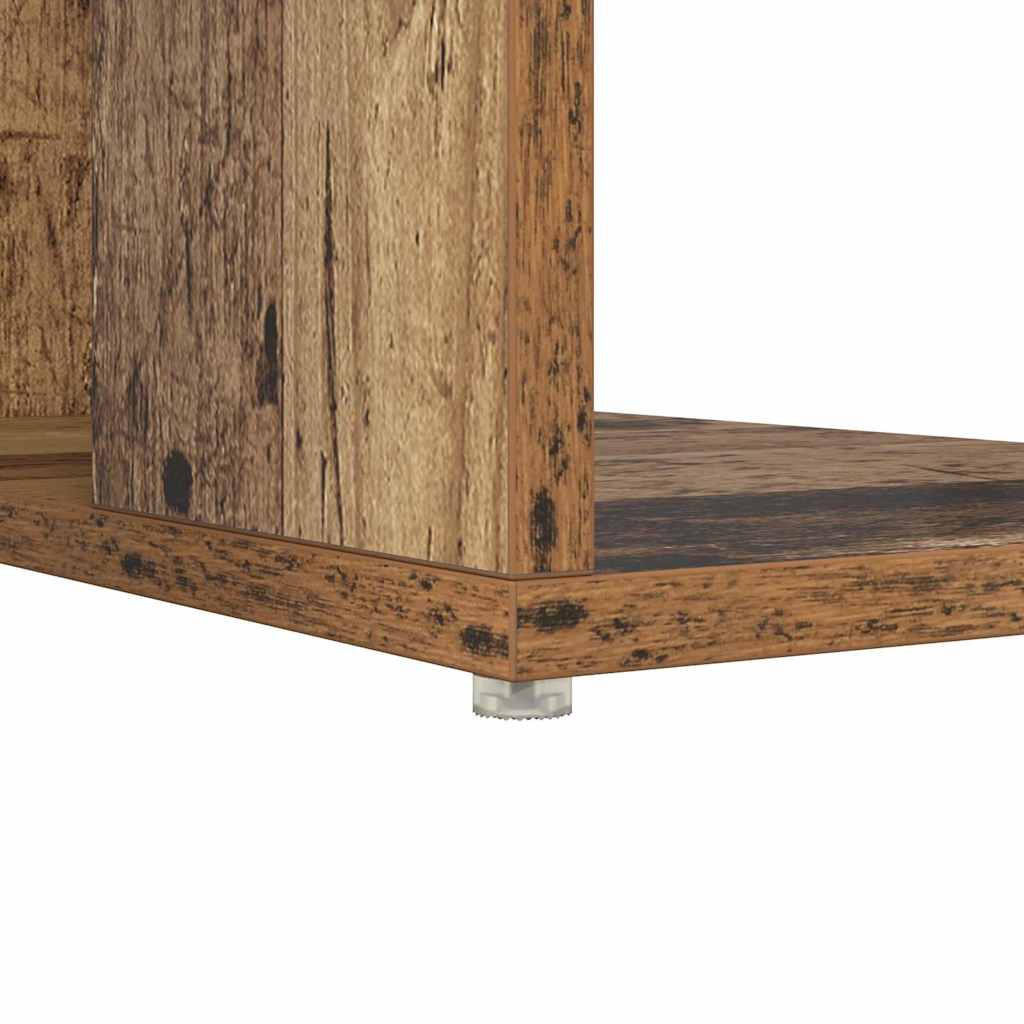 Bureau met plank Oud Hout 130 x 50.5 x 75 cm Bewerkt hout is nu te koop bij PeponiXL, paradijselijk wonen!