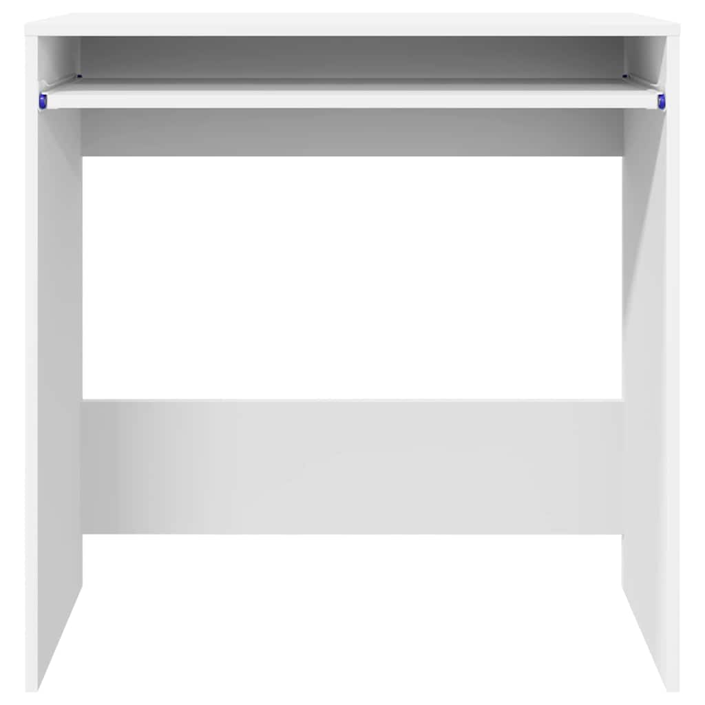 Bureau met lade met opslag Wit 77.5 x 43 x 79 cm Bewerkt hout is nu te koop bij PeponiXL, paradijselijk wonen!