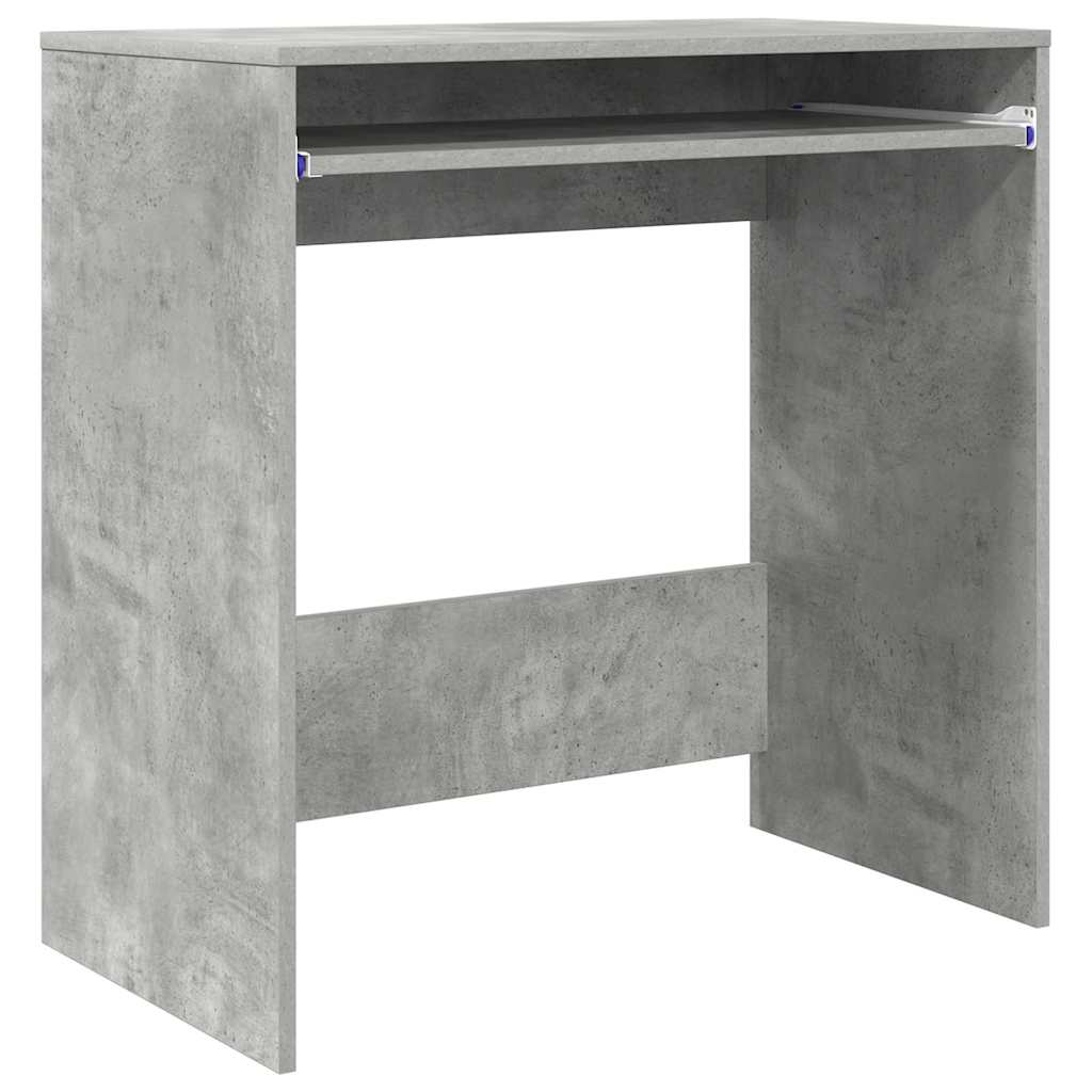 Bureau met lade Beton Grijs 77.5 x 43 x 79 cm Bewerkt hout is nu te koop bij PeponiXL, paradijselijk wonen!