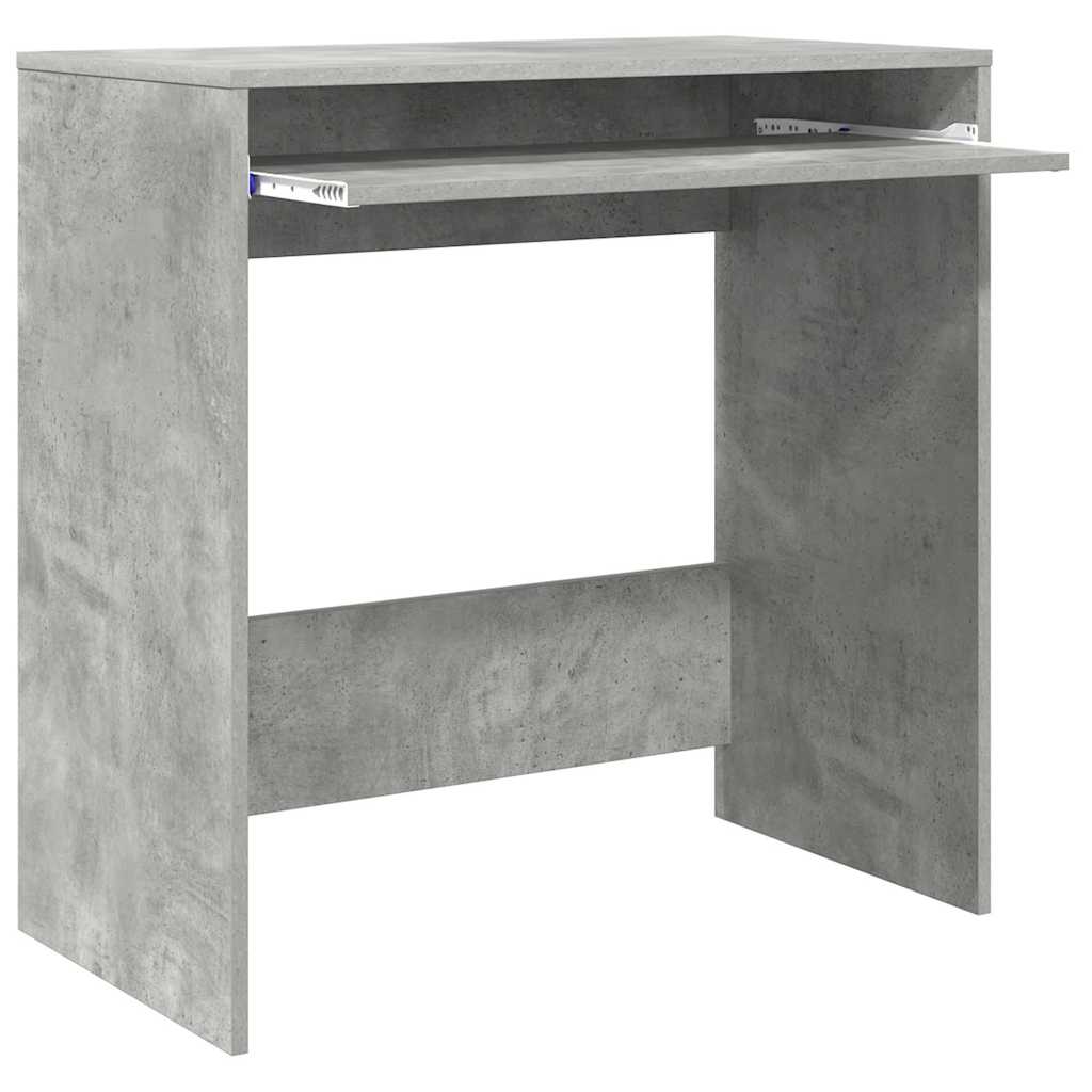 Bureau met lade Beton Grijs 77.5 x 43 x 79 cm Bewerkt hout is nu te koop bij PeponiXL, paradijselijk wonen!