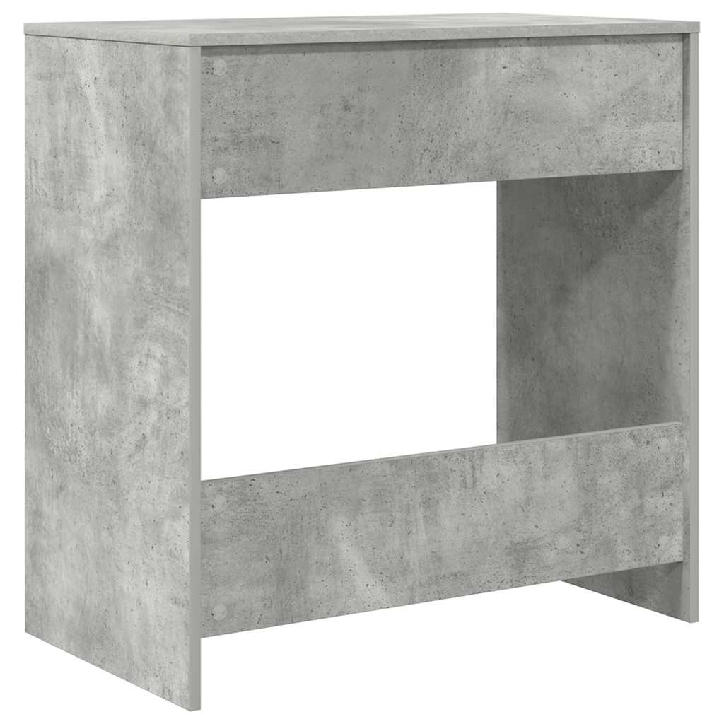 Bureau met lade Beton Grijs 77.5 x 43 x 79 cm Bewerkt hout is nu te koop bij PeponiXL, paradijselijk wonen!