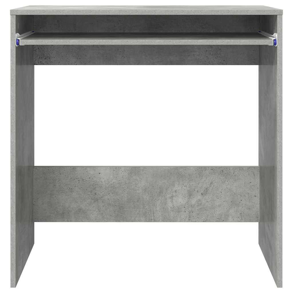 Bureau met lade Beton Grijs 77.5 x 43 x 79 cm Bewerkt hout is nu te koop bij PeponiXL, paradijselijk wonen!
