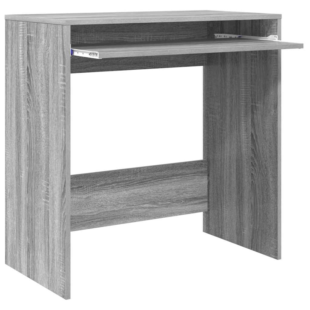 Bureau met lade Grijs Sonoma 77.5 x 43 x 79 cm Bewerkt hout is nu te koop bij PeponiXL, paradijselijk wonen!