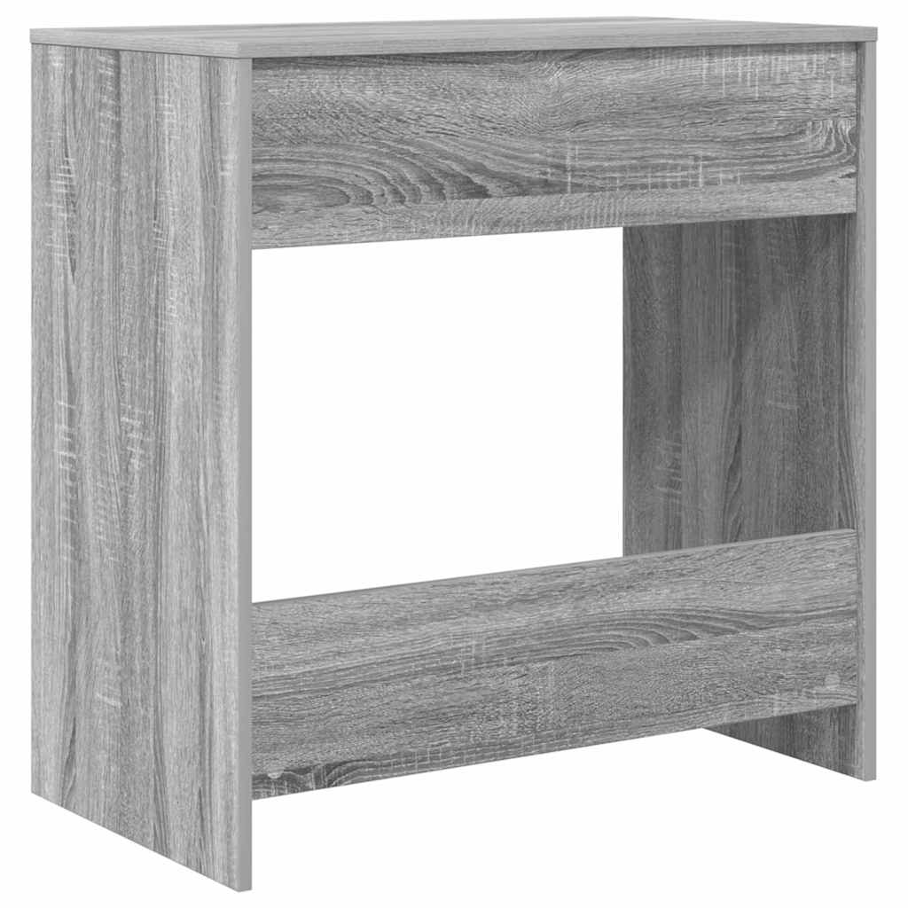 Bureau met lade Grijs Sonoma 77.5 x 43 x 79 cm Bewerkt hout is nu te koop bij PeponiXL, paradijselijk wonen!