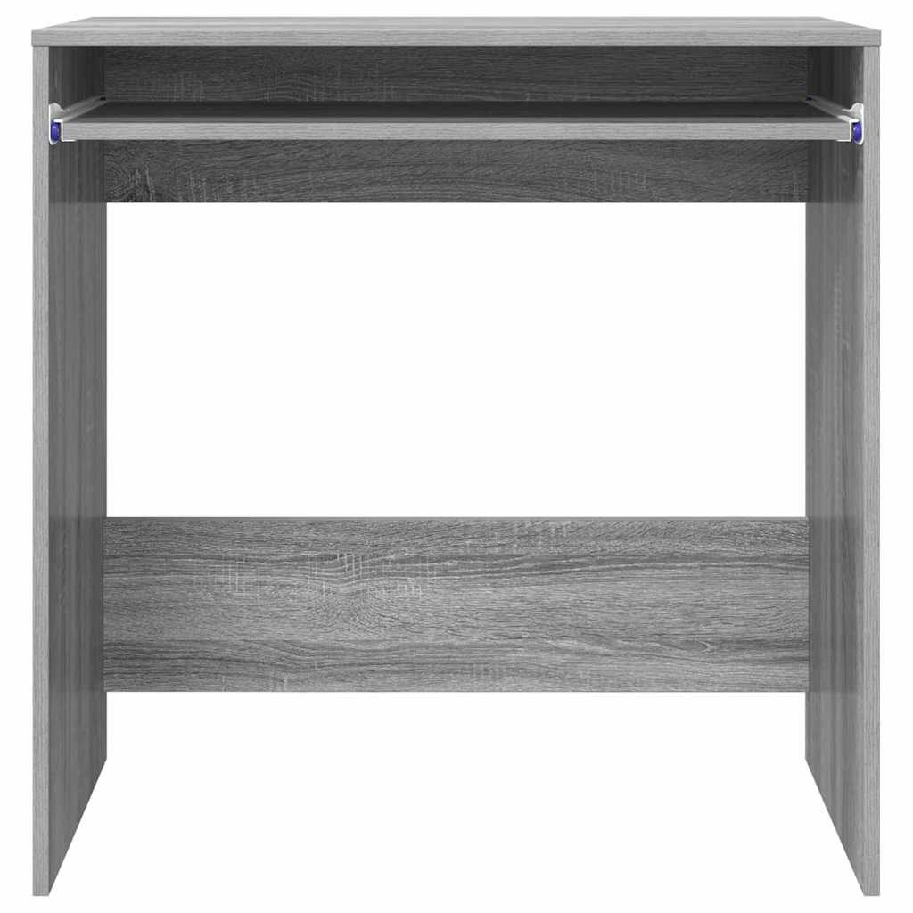 Bureau met lade Grijs Sonoma 77.5 x 43 x 79 cm Bewerkt hout is nu te koop bij PeponiXL, paradijselijk wonen!