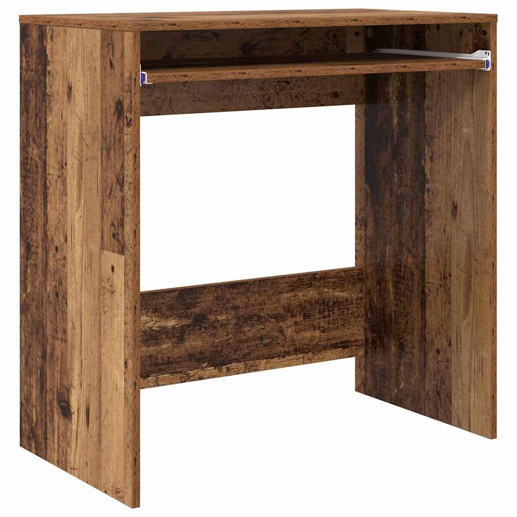 Bureau met lade Oud Hout 77.5 x 43 x 79 cm Bewerkt hout is nu te koop bij PeponiXL, paradijselijk wonen!