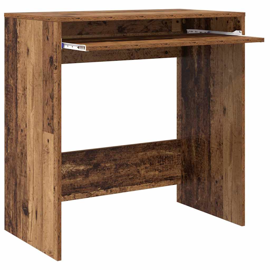 Bureau met lade Oud Hout 77.5 x 43 x 79 cm Bewerkt hout is nu te koop bij PeponiXL, paradijselijk wonen!