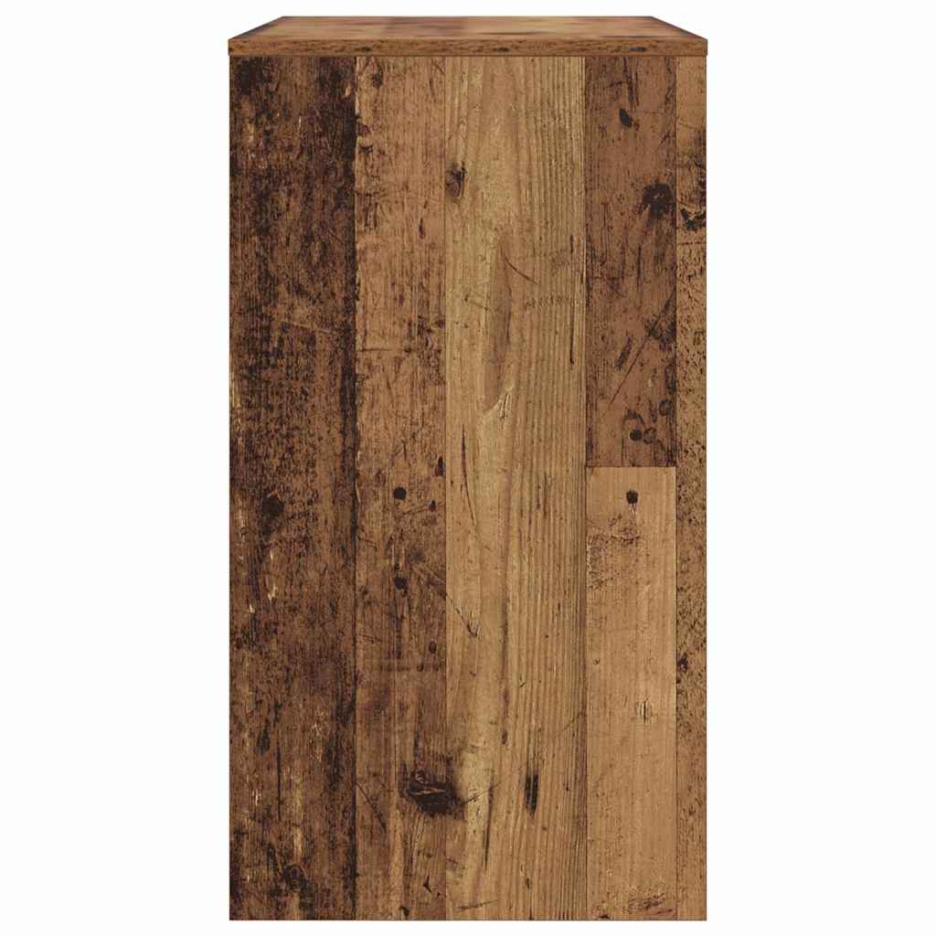 Bureau met lade Oud Hout 77.5 x 43 x 79 cm Bewerkt hout is nu te koop bij PeponiXL, paradijselijk wonen!
