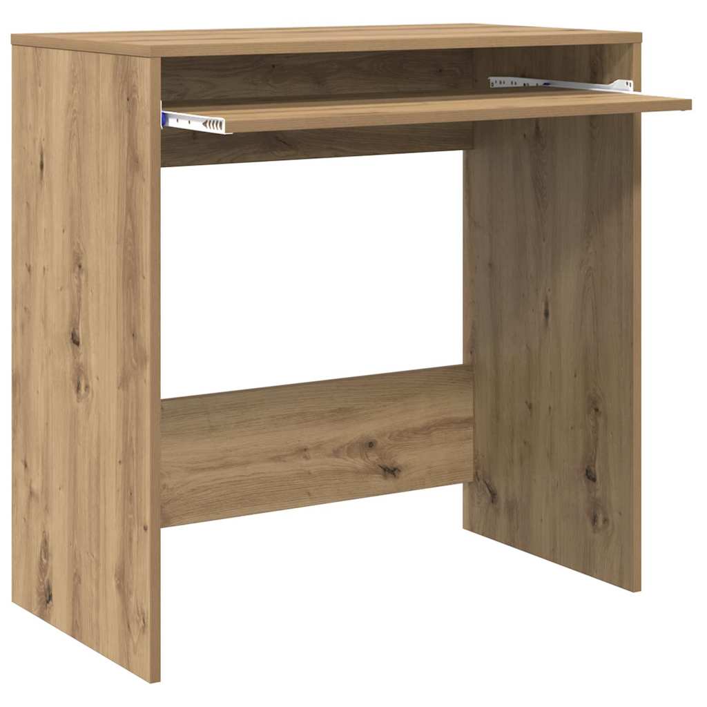 Bureau met lade Artisan Eiken 77.5 x 43 x 79 cm Bewerkt hout is nu te koop bij PeponiXL, paradijselijk wonen!