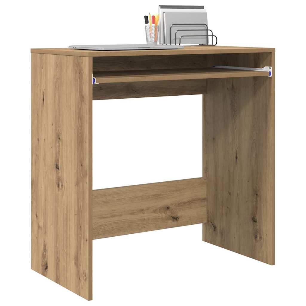 Bureau met lade Artisan Eiken 77.5 x 43 x 79 cm Bewerkt hout is nu te koop bij PeponiXL, paradijselijk wonen!
