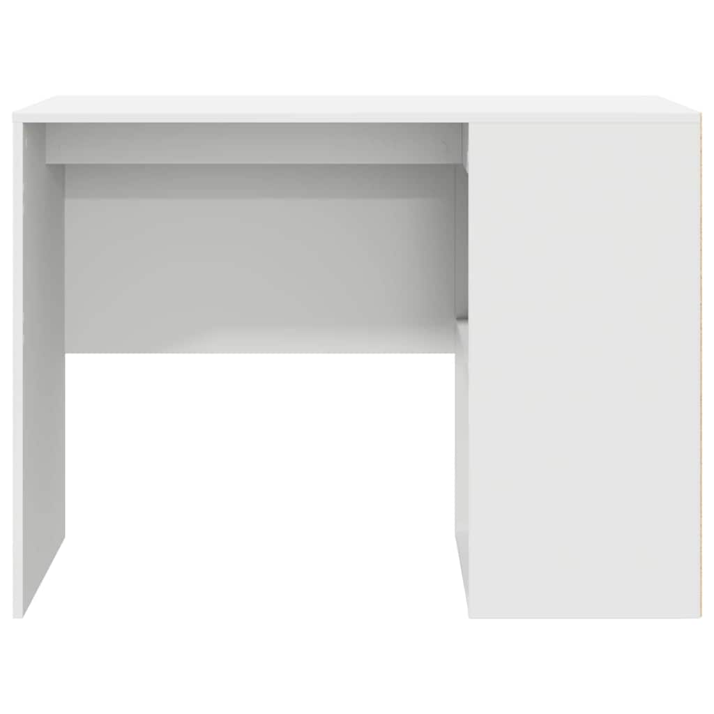 Bureau met plank met opslag Wit 102 x 50 x 75 cm Bewerkt hout is nu te koop bij PeponiXL, paradijselijk wonen!