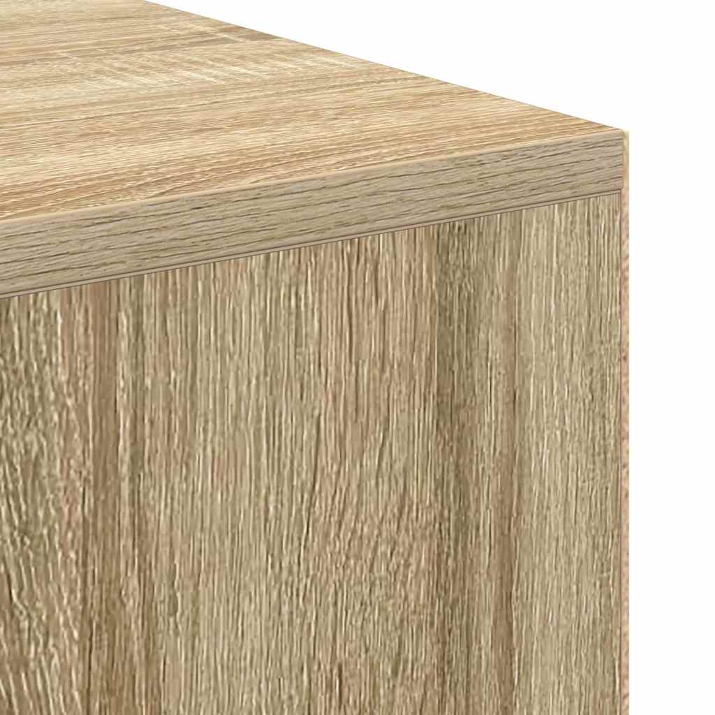 Bureau met plank Sonoma Eiken 102 x 50 x 75 cm Bewerkt hout is nu te koop bij PeponiXL, paradijselijk wonen!