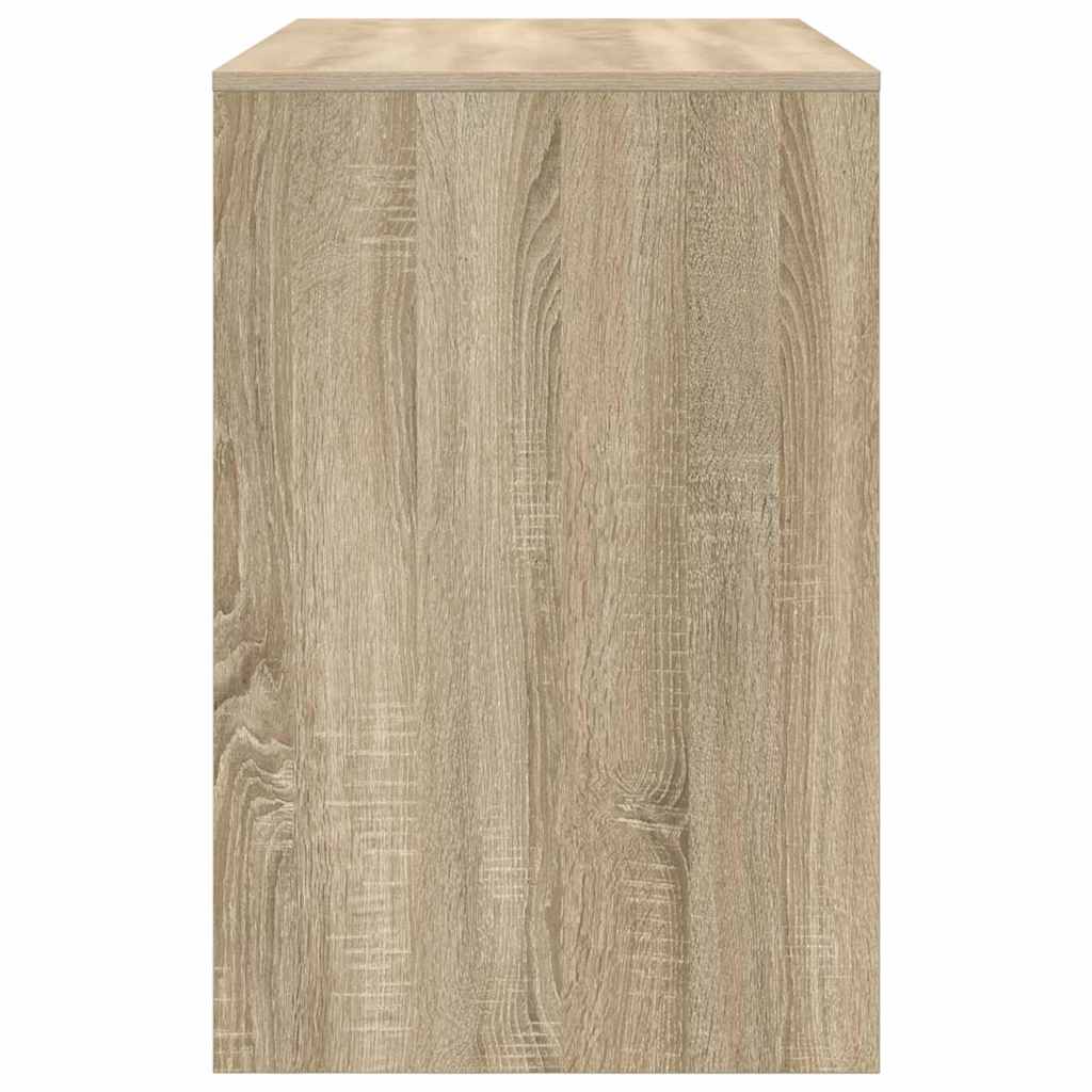Bureau met plank Sonoma Eiken 102 x 50 x 75 cm Bewerkt hout is nu te koop bij PeponiXL, paradijselijk wonen!