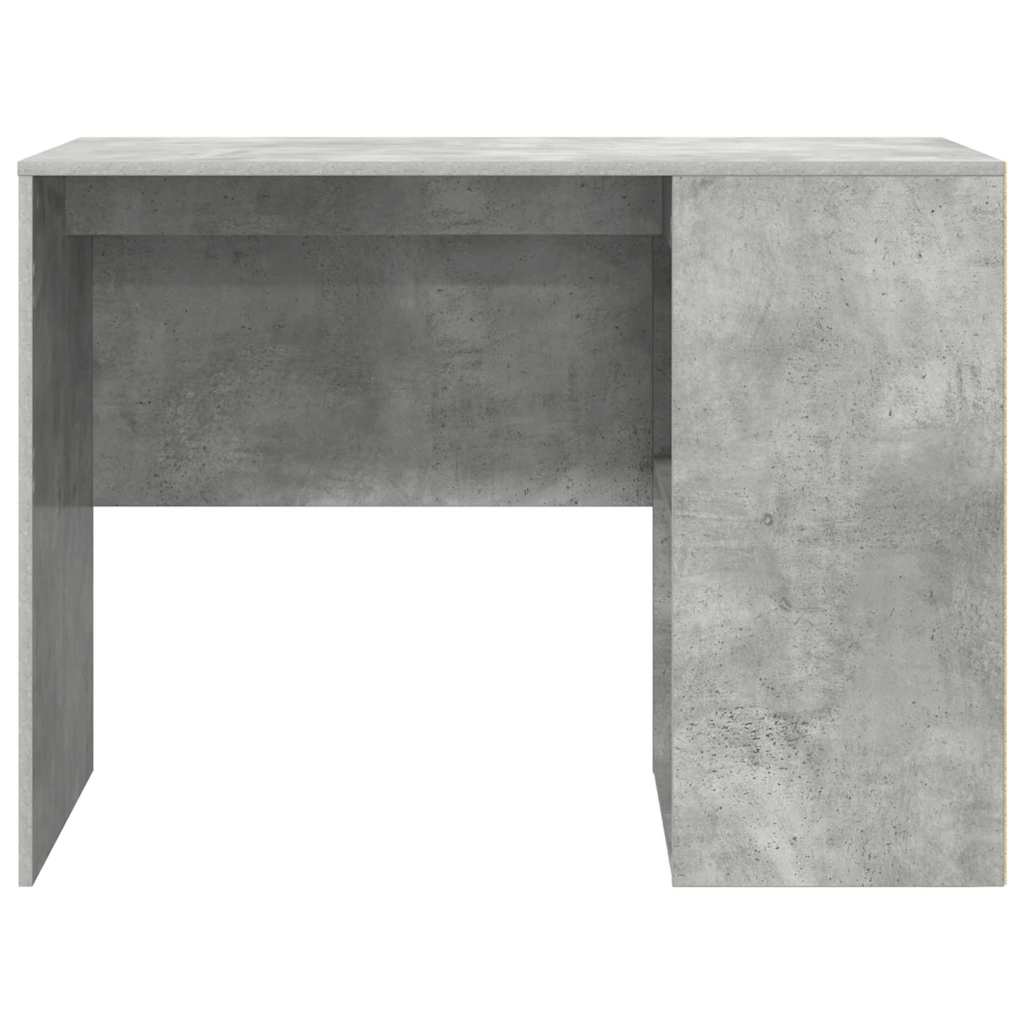 Bureau met plank Beton Grijs 102 x 50 x 75 cm Bewerkt hout is nu te koop bij PeponiXL, paradijselijk wonen!